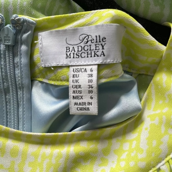 belle badgley mischka maxi dress Caftan Chiffon - Picture 9 of 9